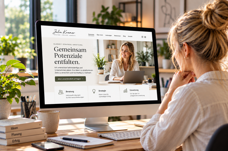 Webseiten für Selbstständige